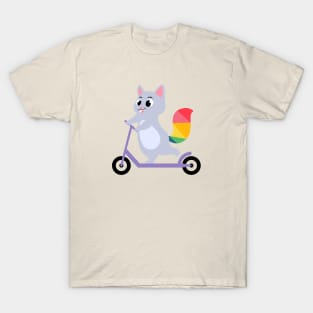 Cat Scooter T-Shirt